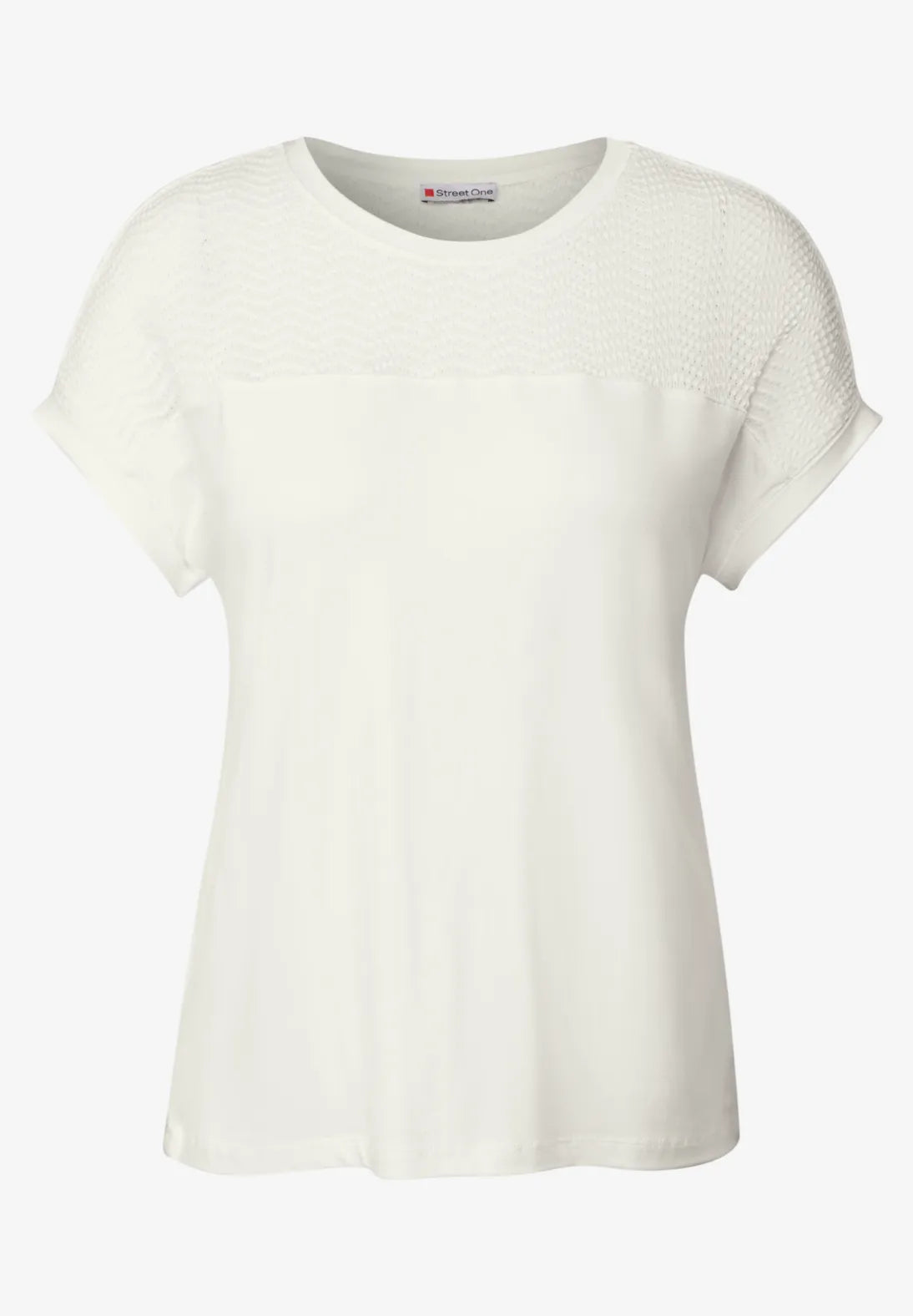 Street One top with perforated detail