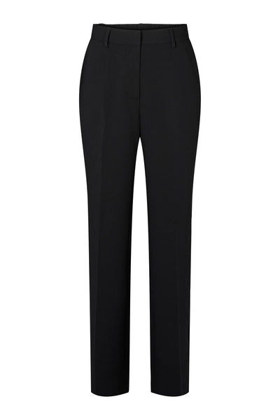 black wide trousers pants womens