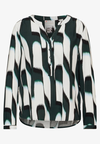 Street ONE Blouse with graphic pattern