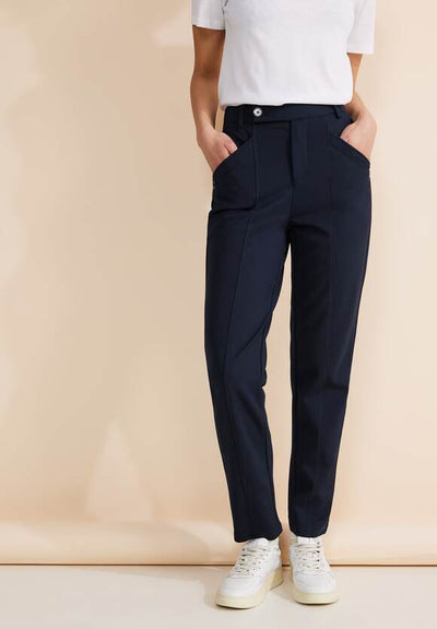 Street One Casual fit trousers deep blue