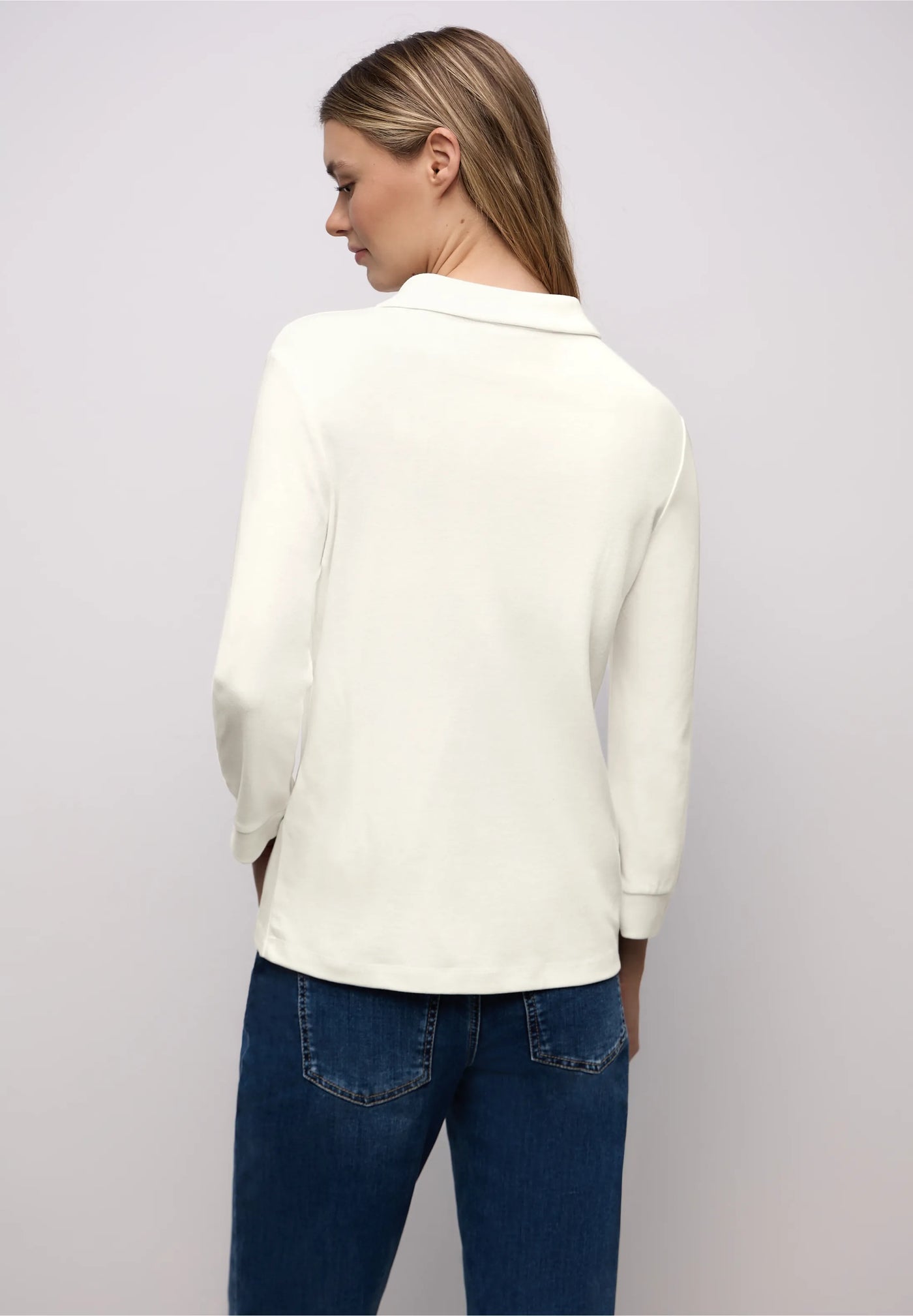 Street One Polo shirt with zipper