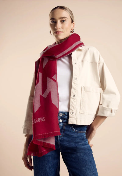 Street One Long Jacquard Scarf