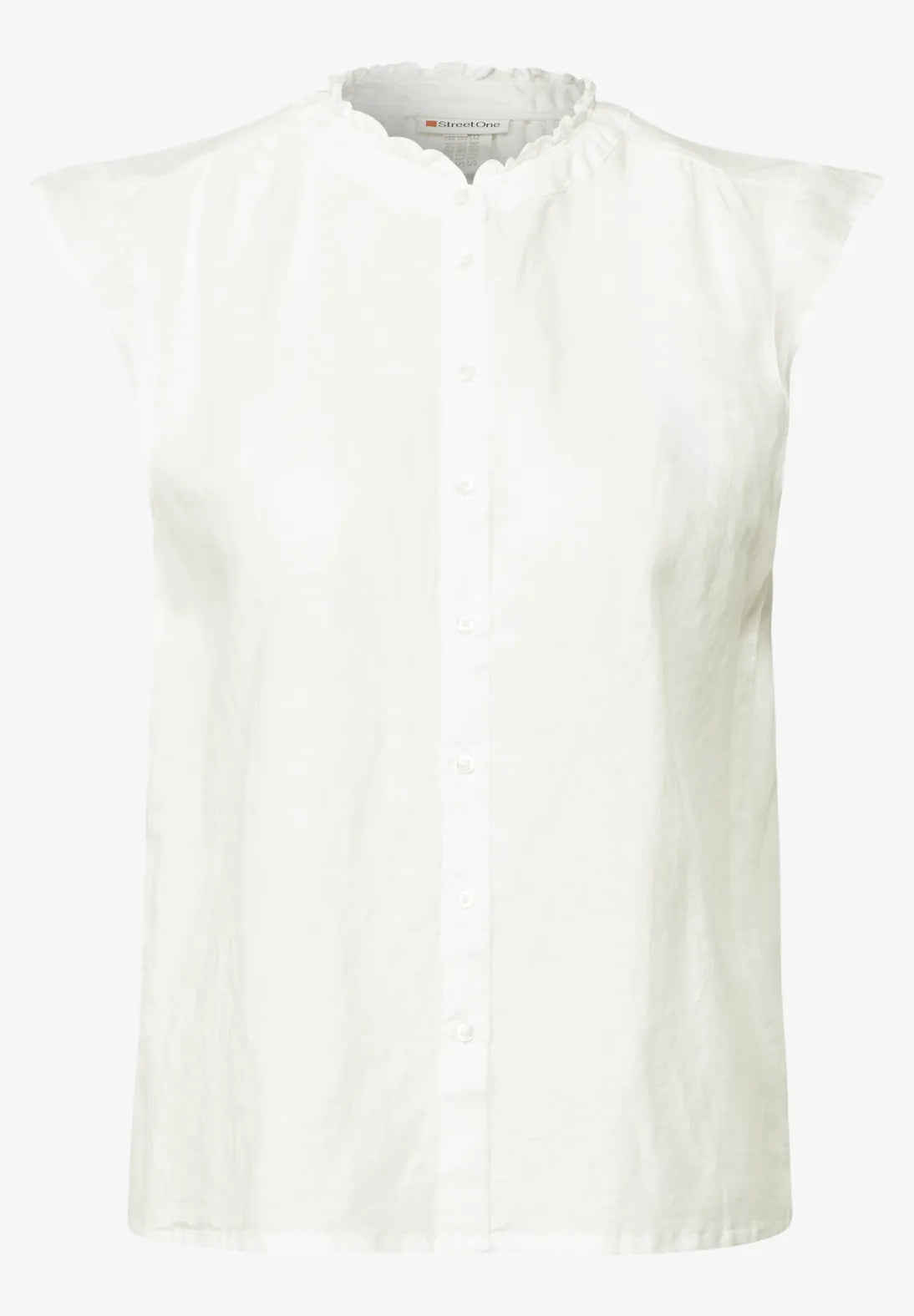 Street One blouse with ruffles