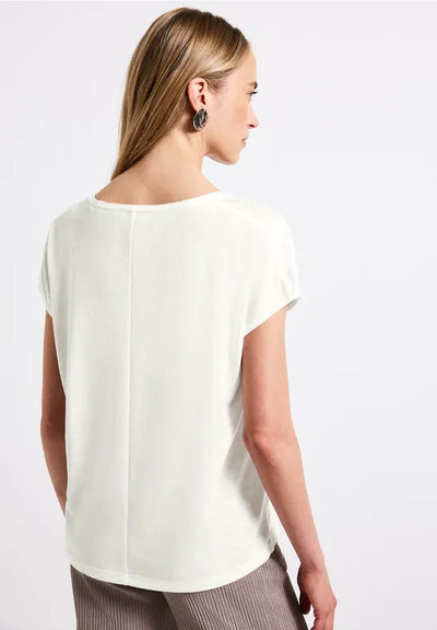 Street ONE Linen-look T-shirt