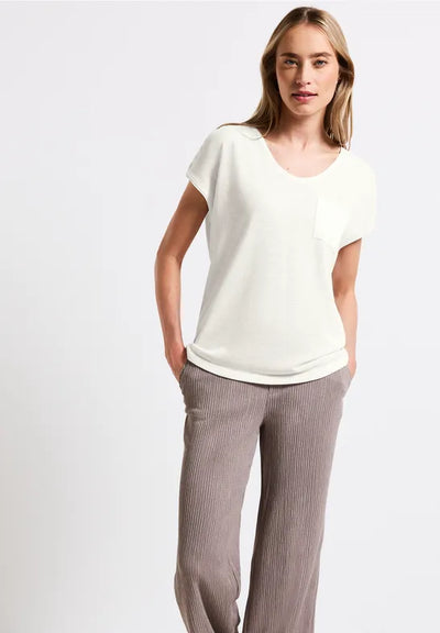 Street ONE Linen-look T-shirt