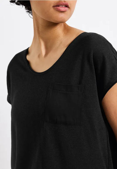 Street ONE Linen-look T-shirt