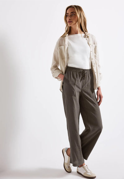 Street One Wide leg structured trousers