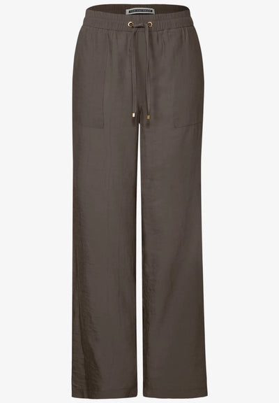 Street One Wide leg structured trousers