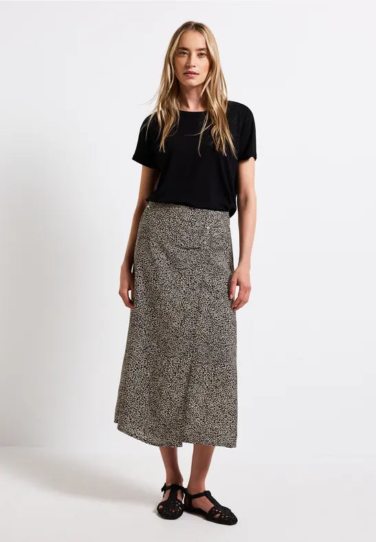 Street One Leo wrap skirt