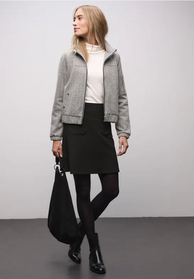 Street One skirt with texture