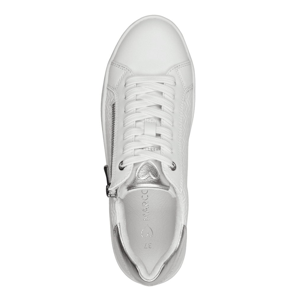 Marco Tozzi sneakers white/silver