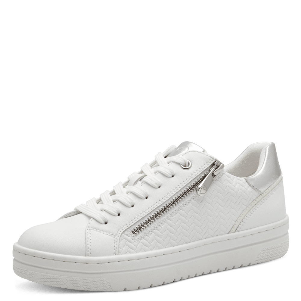 Marco Tozzi sneakers white/silver