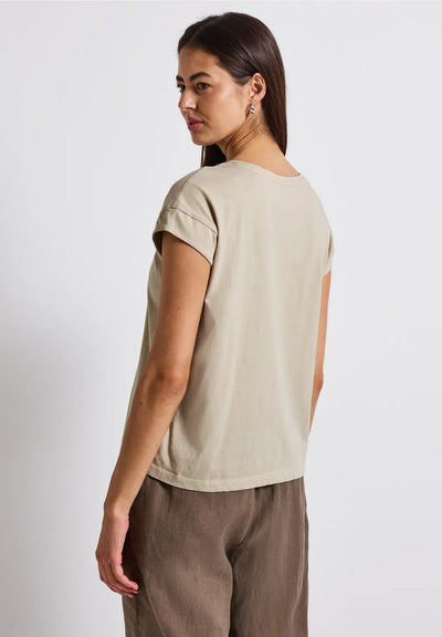 Street One Washed look artwork shirt