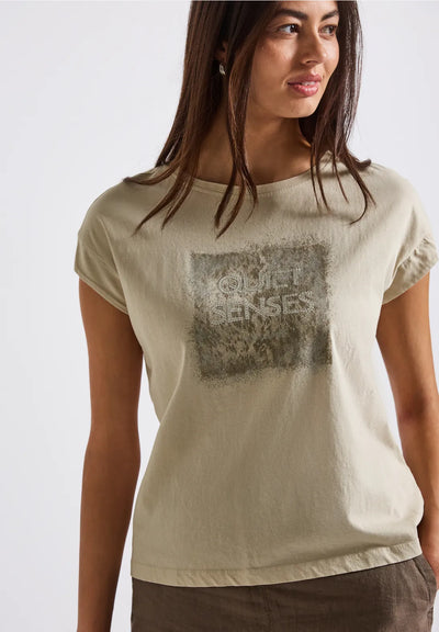 Street One Washed look artwork shirt