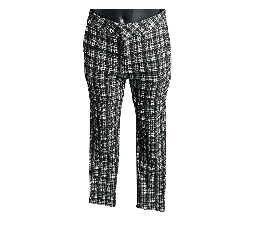 Women's Checked Trousers 