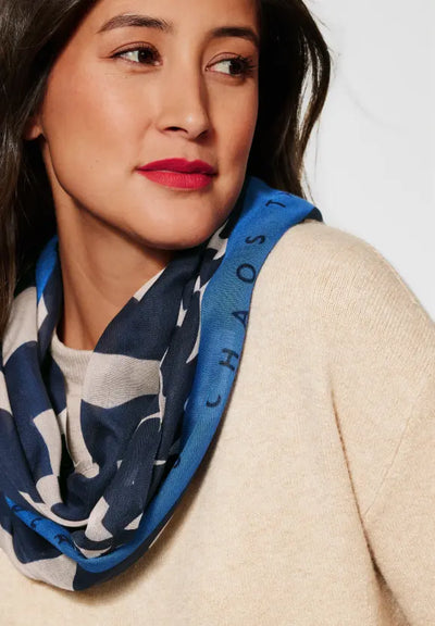 STREET ONE LOOP PRINT SCARF