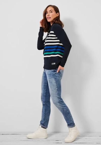 CECIL COLLAR SWEATER