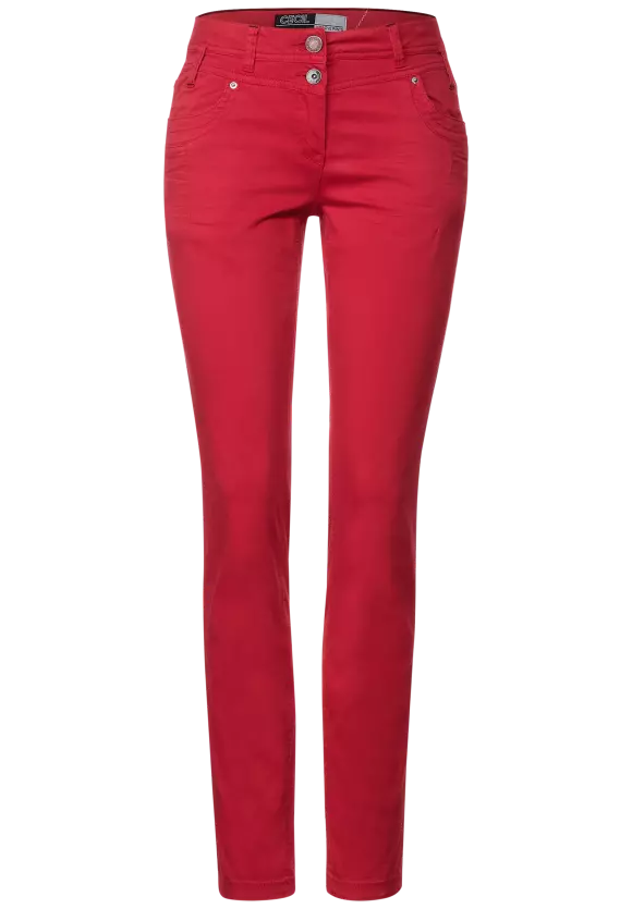 Cecil Women's Trousers Red