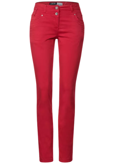 Cecil Women's Trousers Red