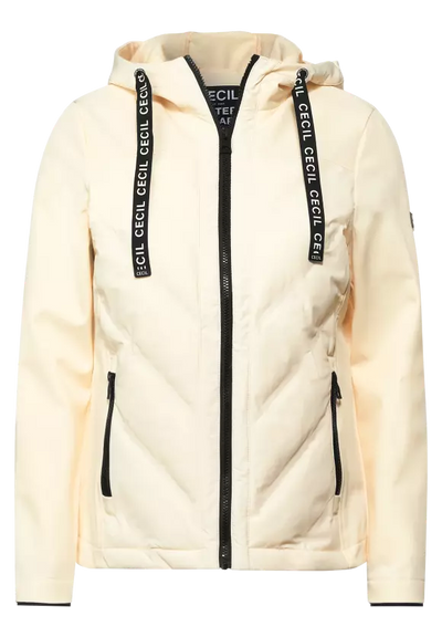 Cecil Lucy white softshell jacket
