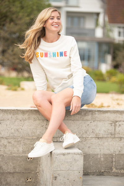 White Sunshine sweater