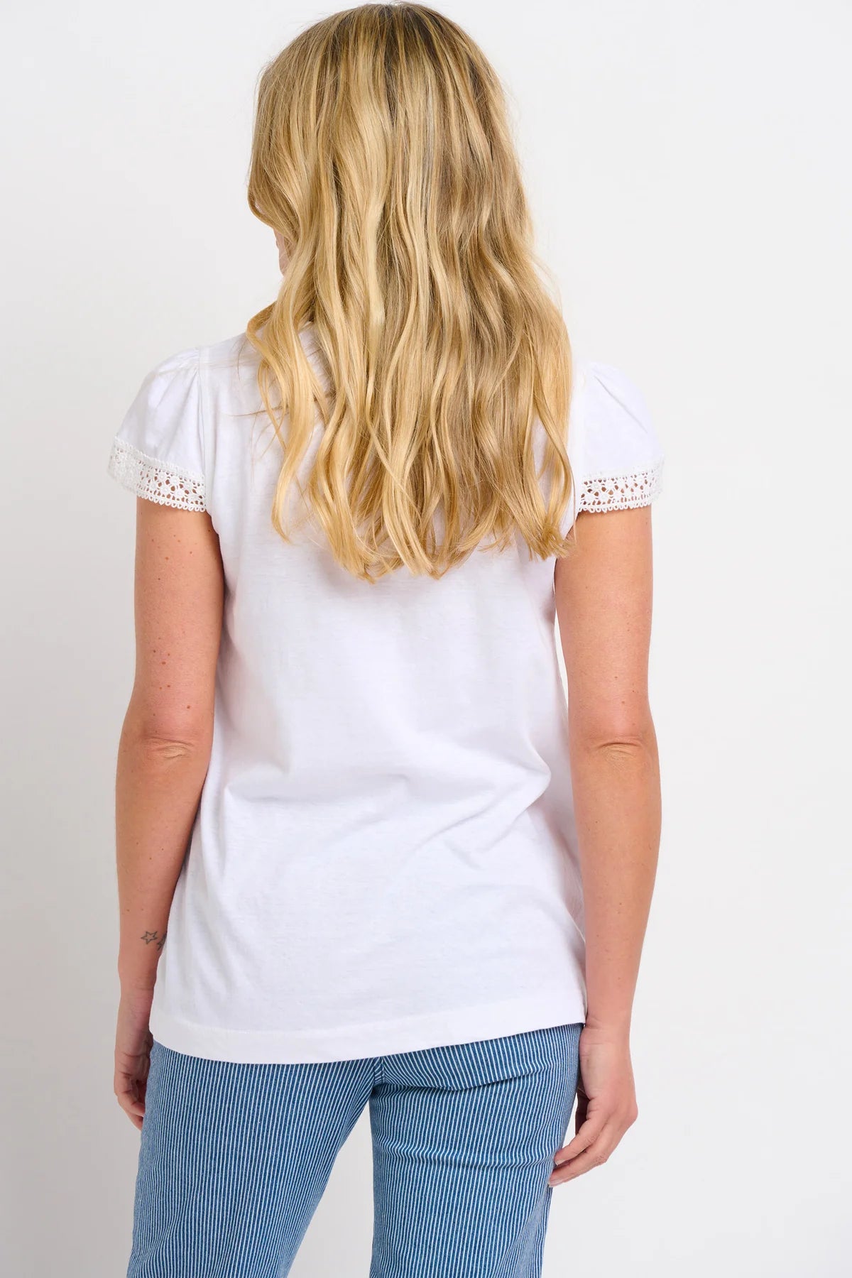 Brakeburn Women's White T-shirt