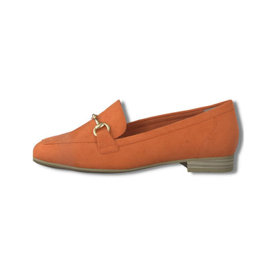 Women's shoes flat orange