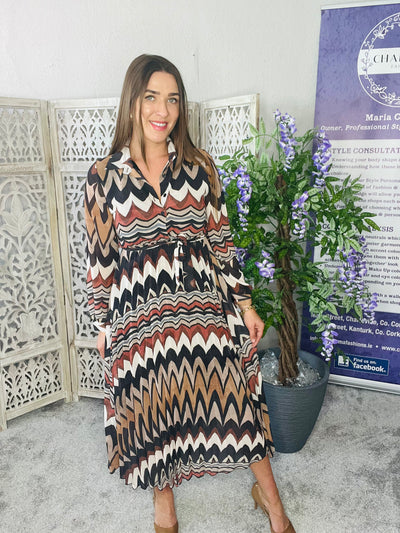 Cora Shirt Midi Dress