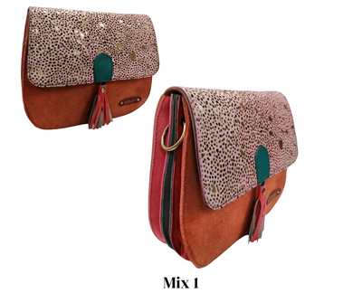 Soruka Women's Bag Real Leather Orange