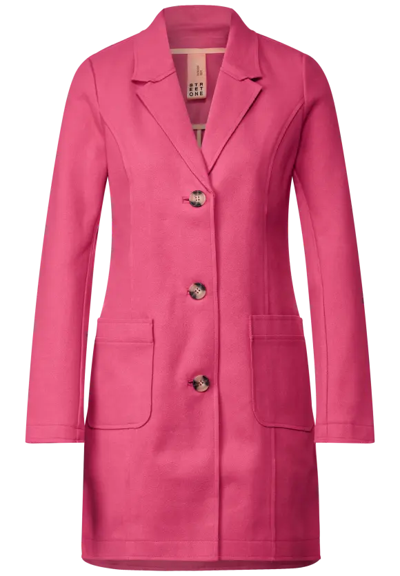 Street One Women's Jacket Coat Pink