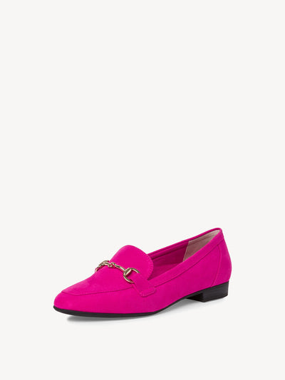 Women's loafers pink